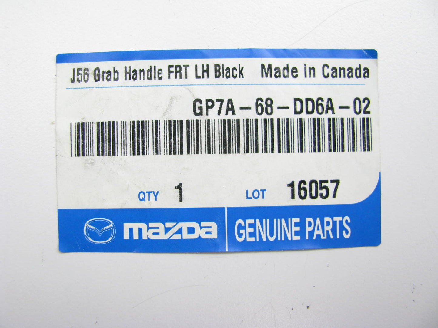 New Front Left Side Door Pull Grab Handle Black For 2007-08 Mazda 6 GP7A68DD6A02
