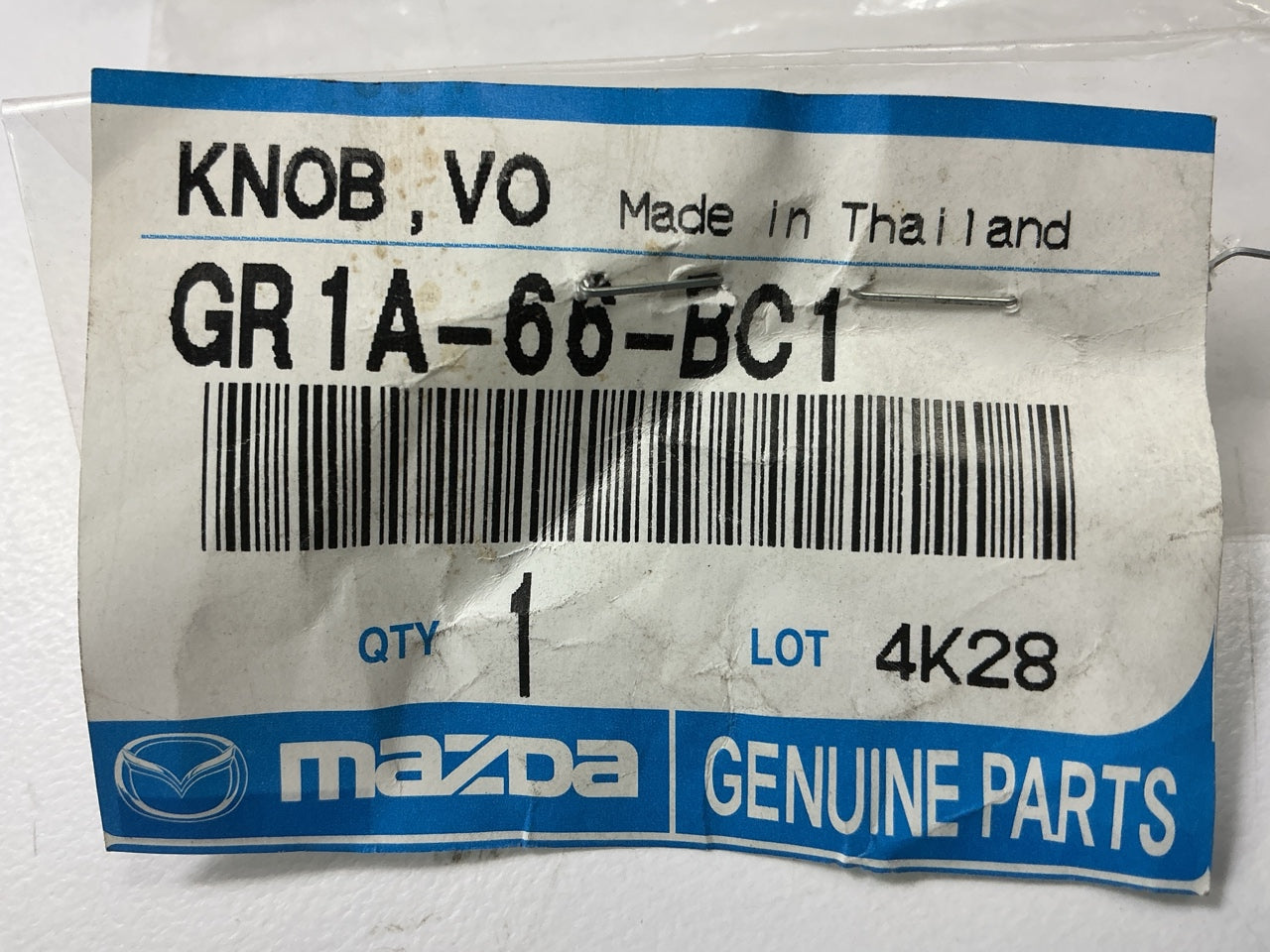 NEW OEM Mazda GR1A-66-BC1 Radio Tuner Volume Knob - 2006-2008 Mazda 6