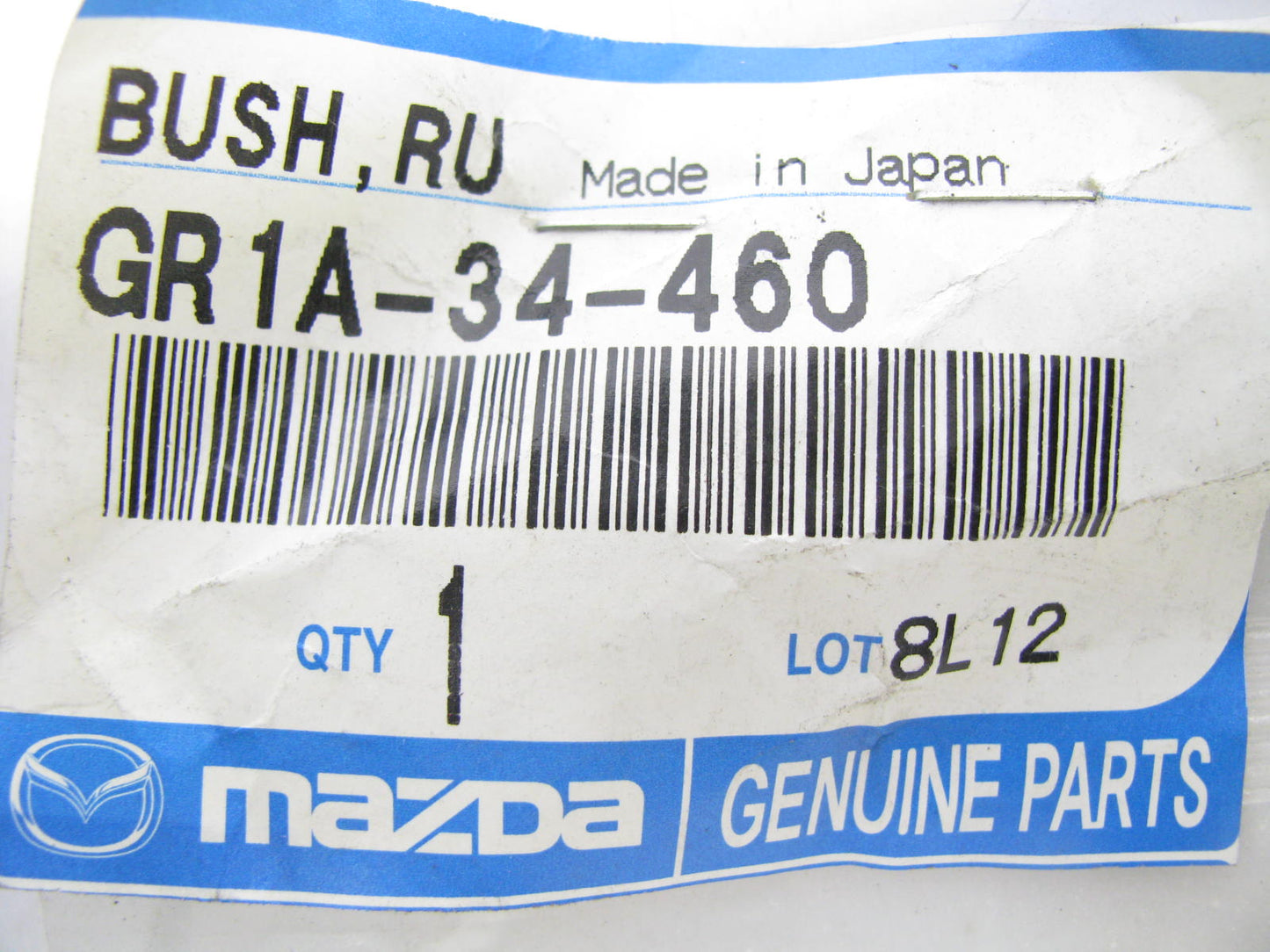 (2) NEW - OEM Mazda GR1A34460 Control Arm Bushings - Front Lower Rearward - PAIR