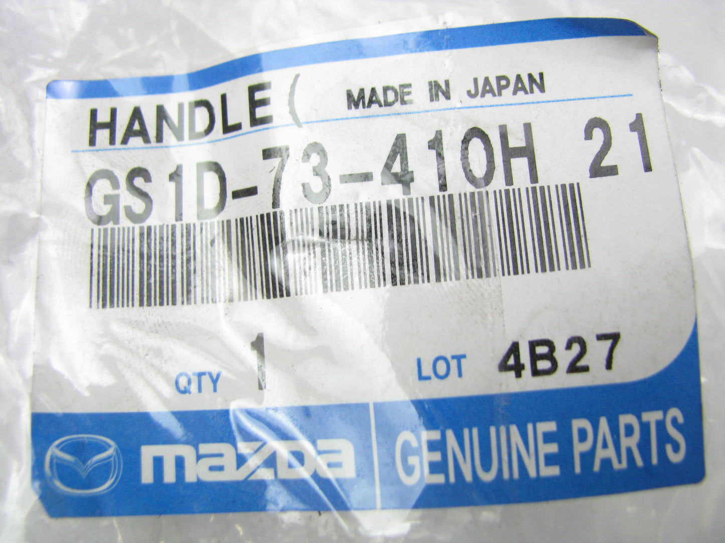 NEW - OEM Mazda GS1D-73-410H21 Front Left Door Handle 2010-2013 Mazda3