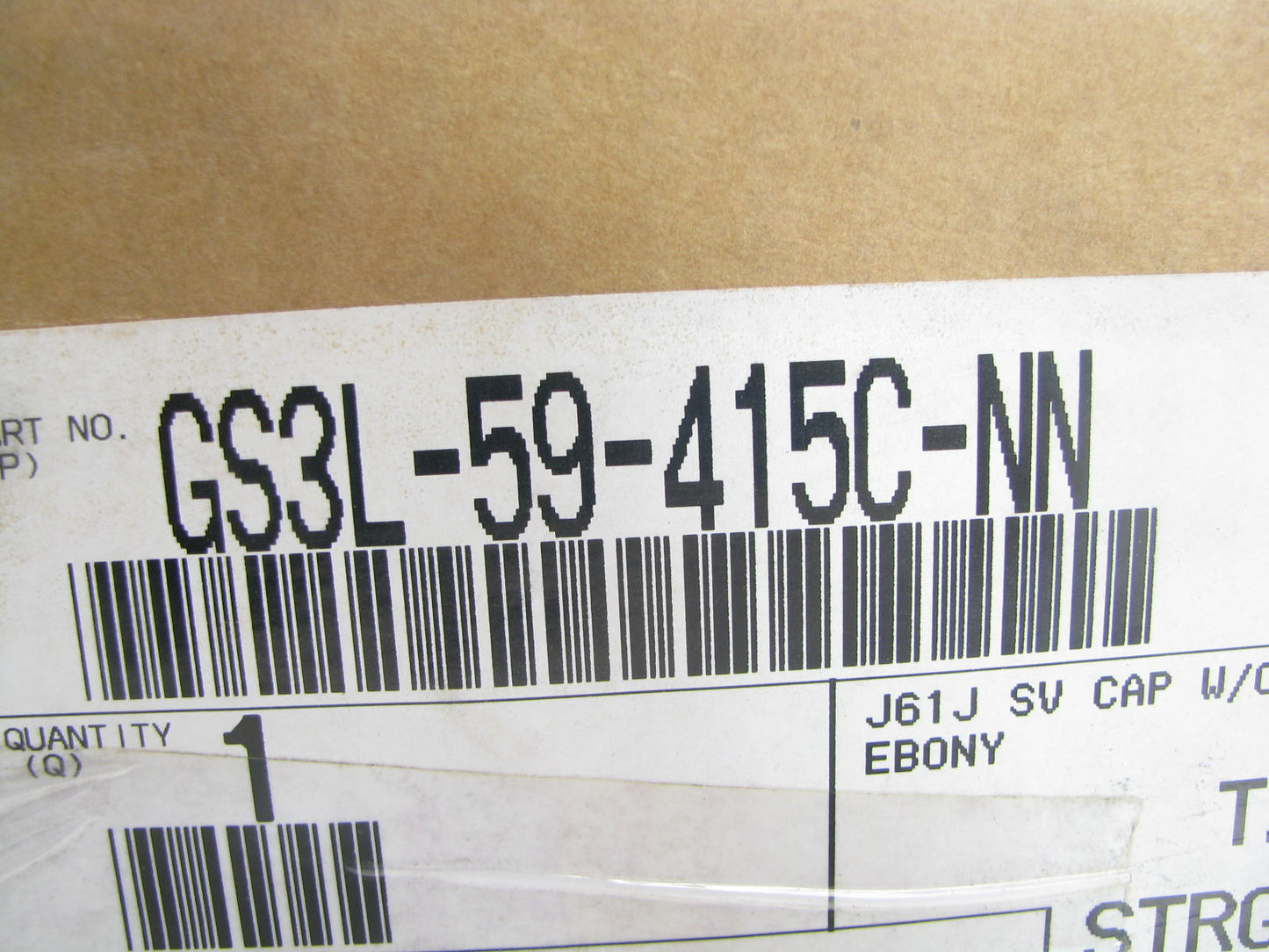 NEW OEM GS3L-59-415C-NN FRONT LEFT EXTERIOR Door Handle Cap 09-13 Mazda 6 BLACK
