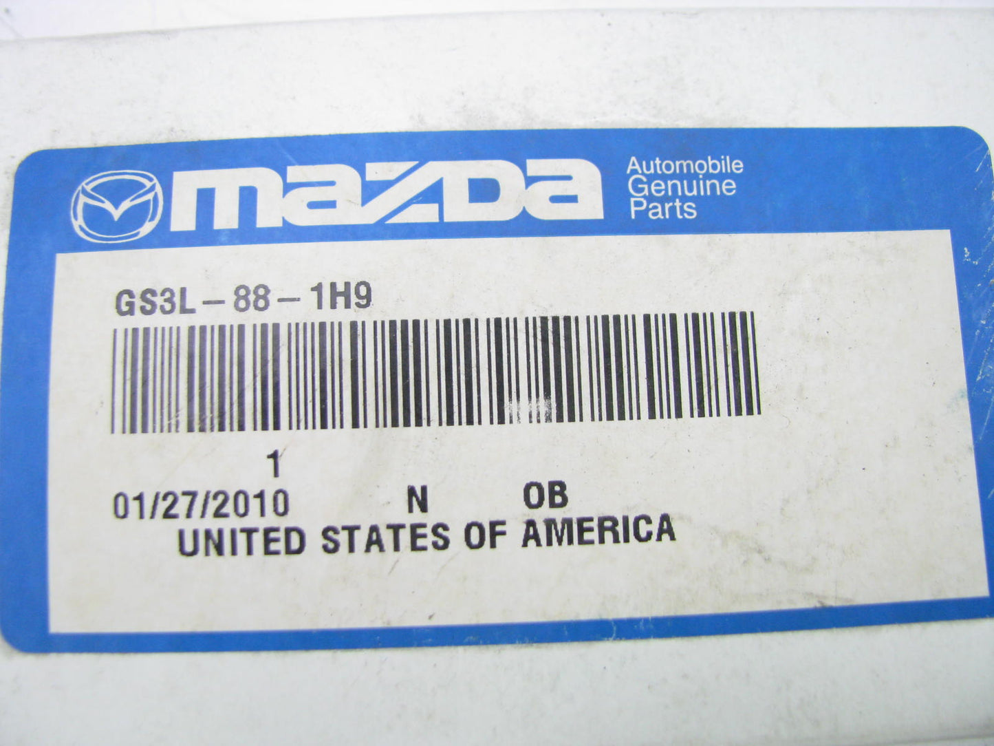 NEW - OEM Mazda GS3L-88-1H9 Front Left Seat Wiring Harness For 2009-13 Mazda 6