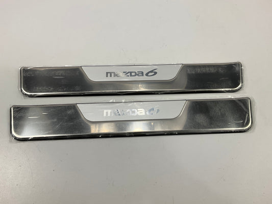 Mazda GS3L-V1-370 Door Sill Trim Plate, Blue MAZDA6 LED Lighted, 10-13 Mazda 6