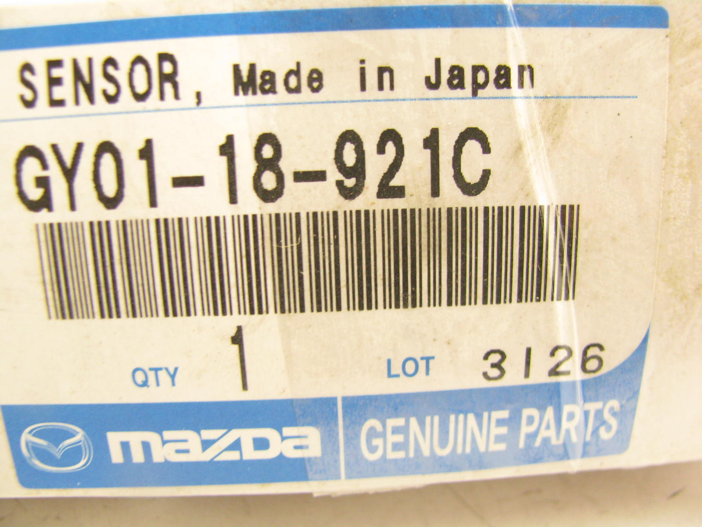 NEW - OEM Mazda GY0118921C Ignition Knock Detonation Sensor 2000 MPV 2.5L-V6