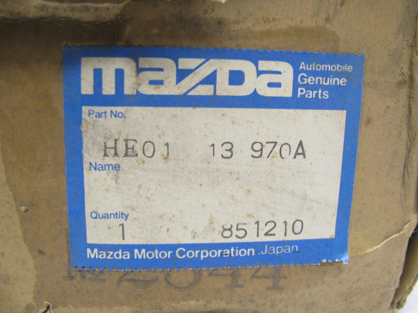 VINTAGE NOS - OEM Mazda HE01-13-970A Charcoal Fuel Vapor Canister 1981-1982 626