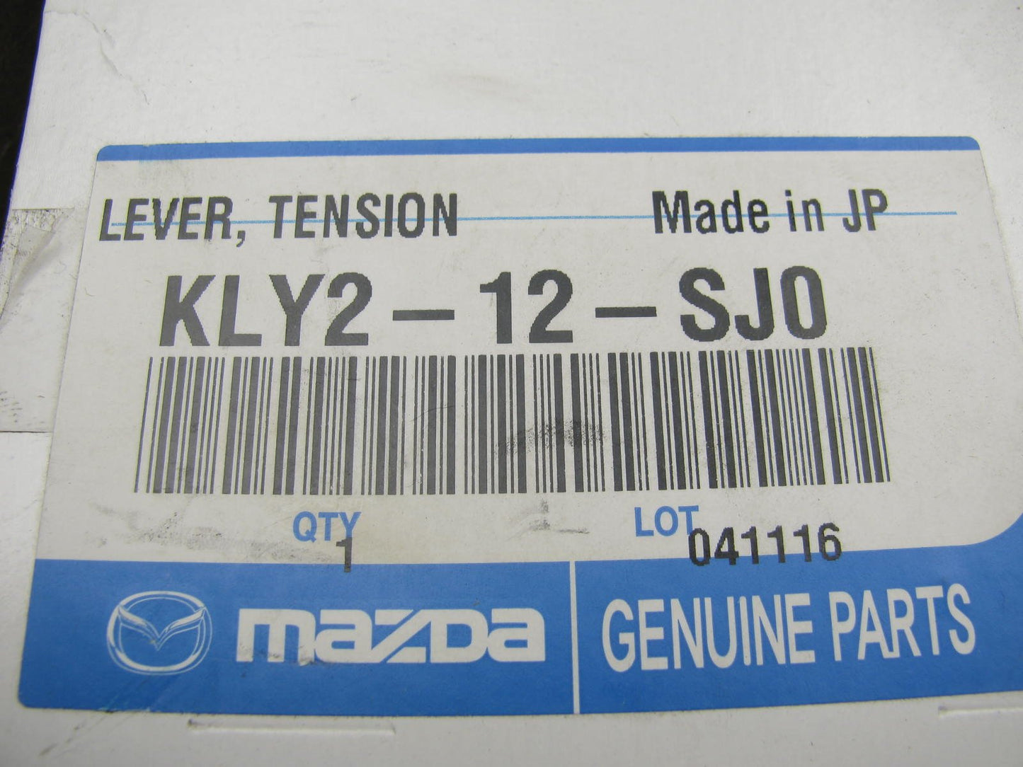 NEW GENUINE Engine Timing Belt Tensioner OEM For Mazda KLY2-12-SJ0