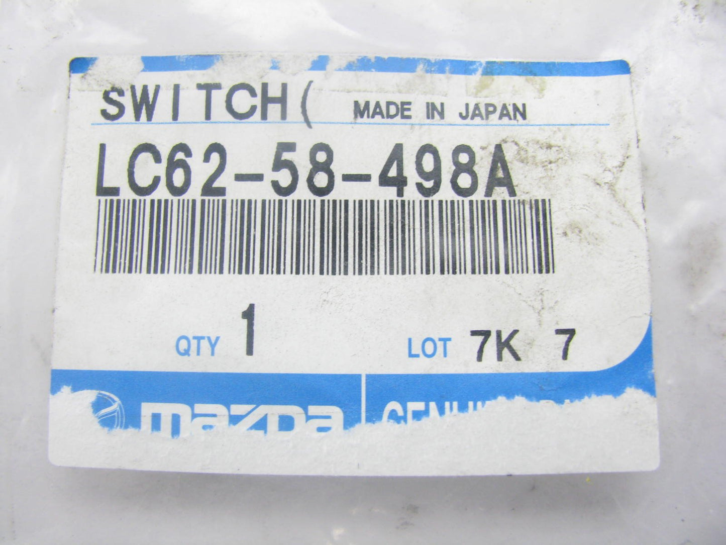 LC6258498A New Genuine RIGHT Door Key Lock Switch OEM For 2000-2001 Mazda MPV