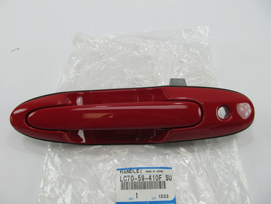 NEW - OEM LC7059410FSU Front Left Outer Door Handle 00-01 Mazda MPV CLASSIC RED