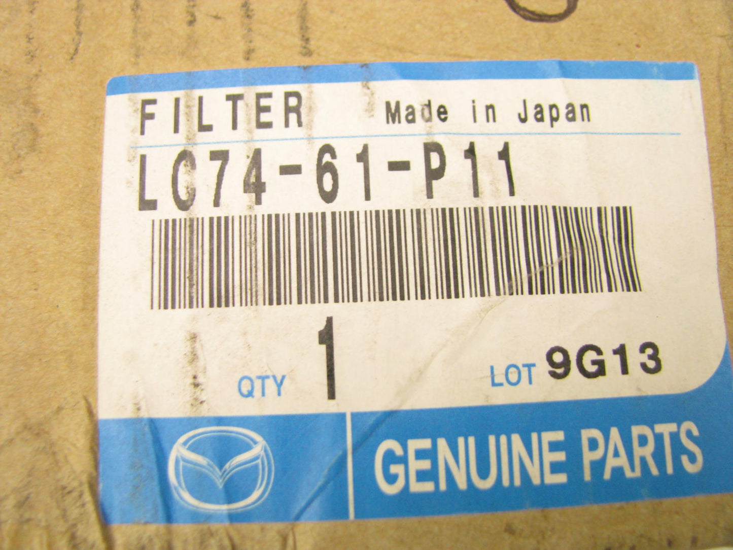 NEW - OEM Mazda LC74-61-P11 Cabin Air Filter 2000-2005 MPV