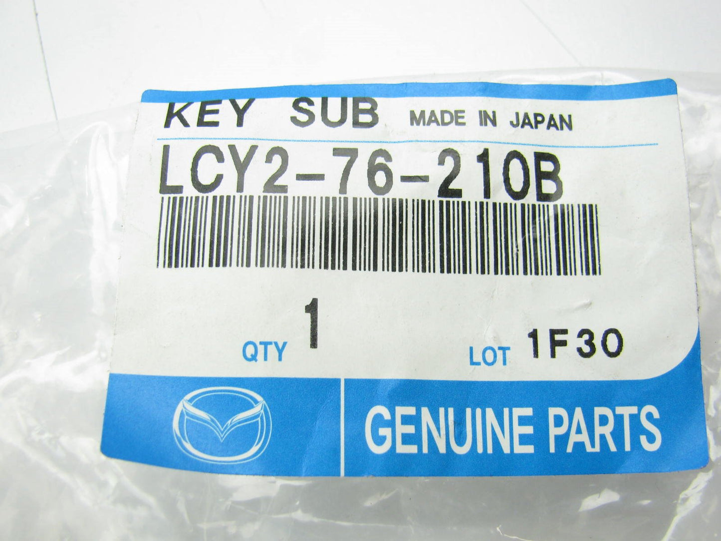 Right Passengers Side Door Lock Cylinder W/ 2 Keys OEM 2000-2001 Mazda MPV