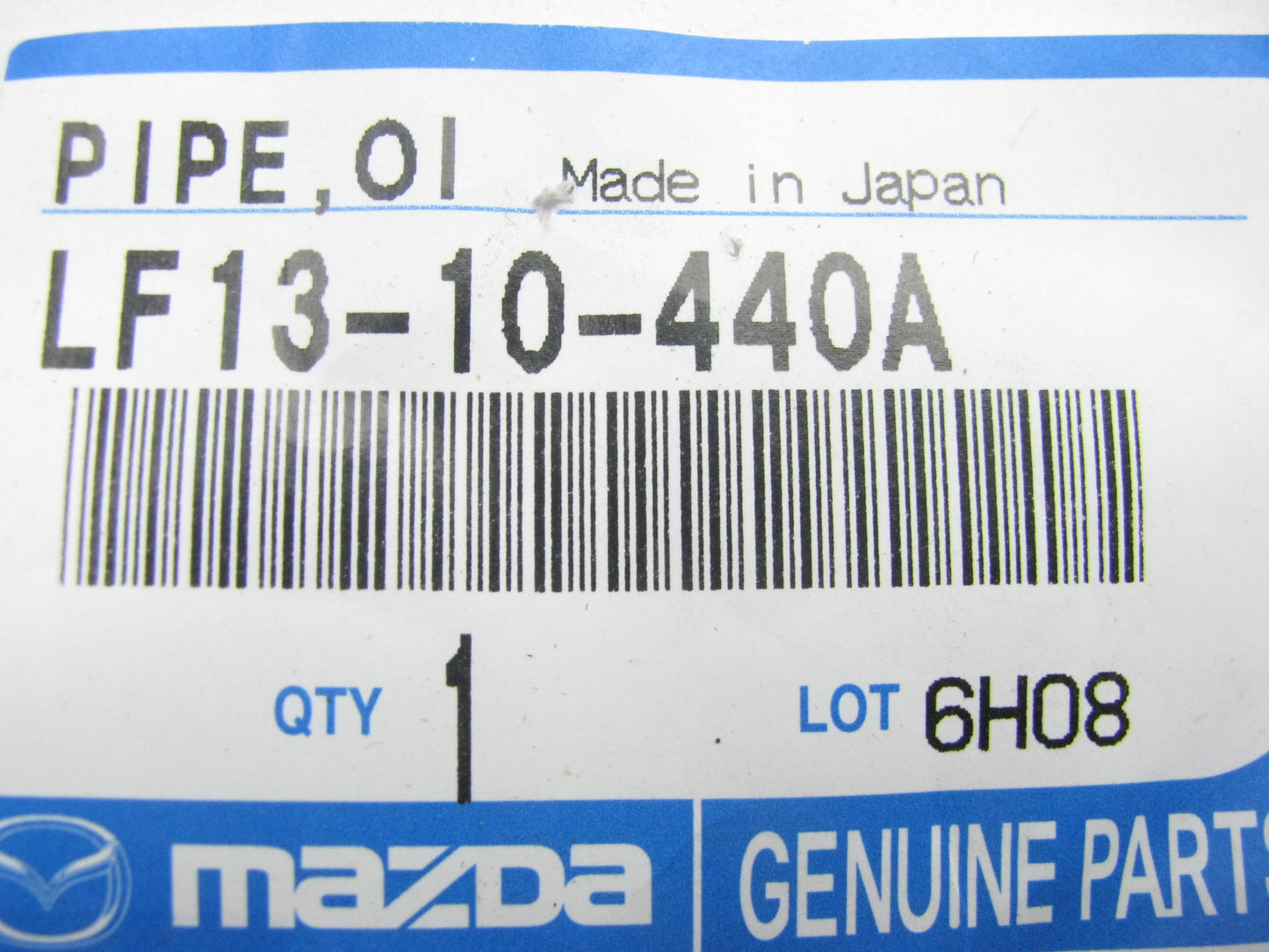 NEW - OEM Mazda LF1310440A Engine Oil Level Indicator Tube 2004-2005 3 2.0L-L4