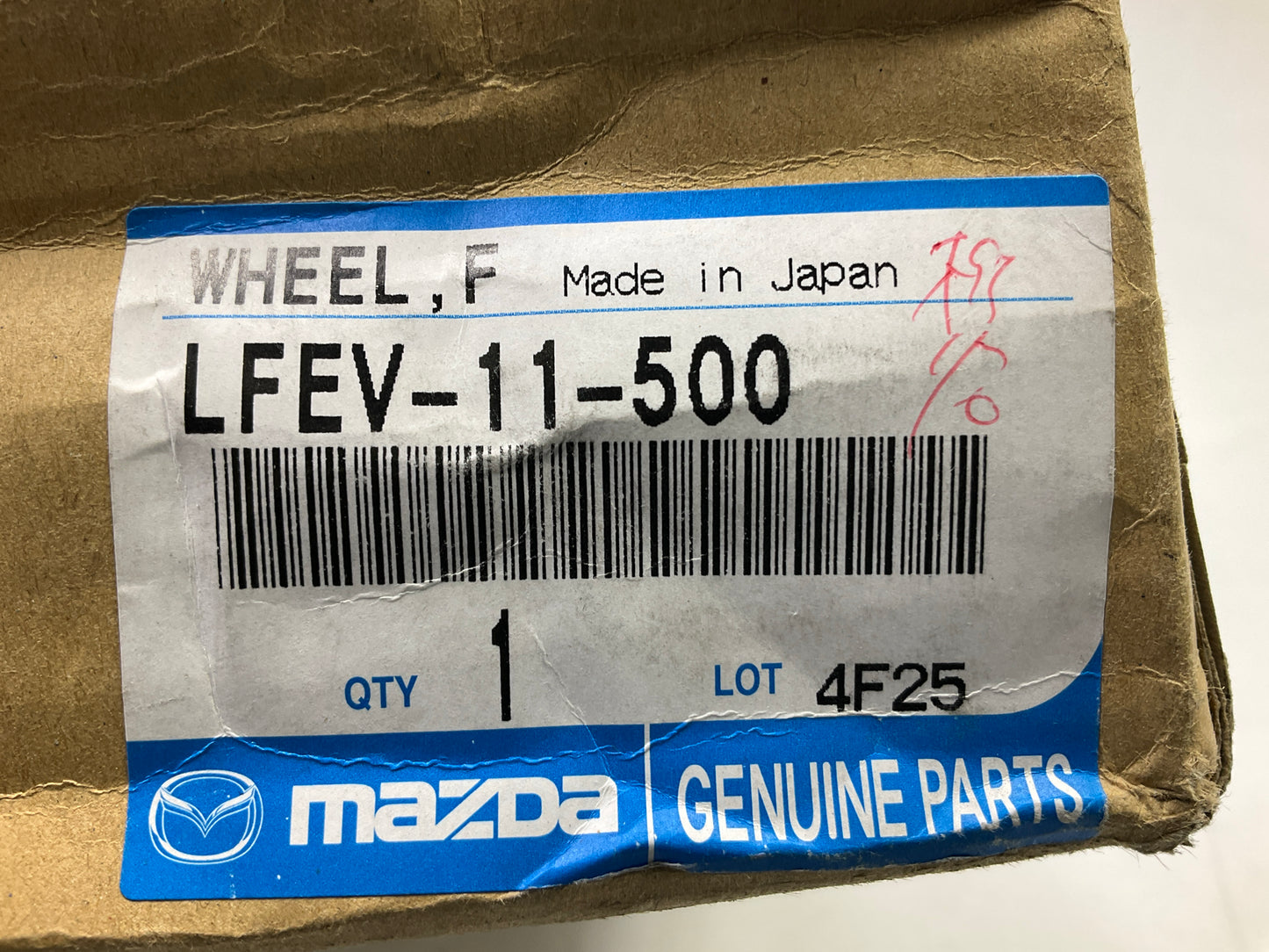 NEW GENUINE OEM Mazda LFEV-11-500 Manual Trans Flywheel - 2010-2013 Mazda 3 2.0L