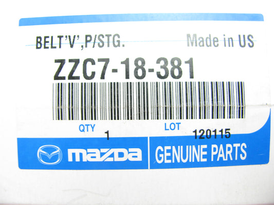 NEW OEM Mazda ZZC718381 Power Steering & A/C V-Belt 08-11 Escape Tribute 2.3L