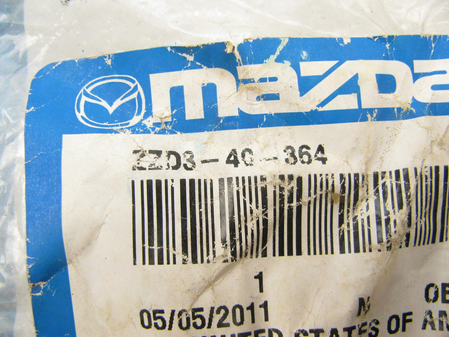 NEW GENUINE OEM Mazda ZZD3-40-364 Exhaust Pipe Clamp - 2009-11 Tribute 2.5L