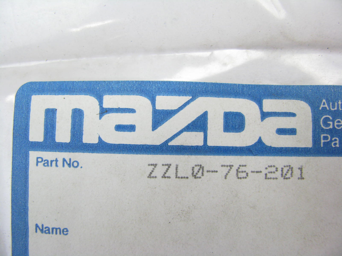NEW GENUINE Key Blank OEM Mazda ZZL0-76-201