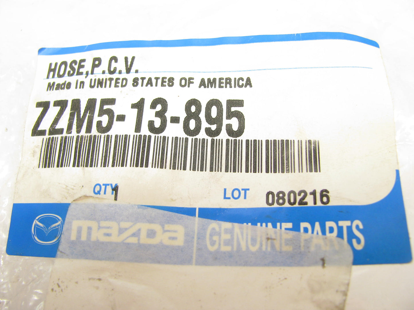 NEW - OEM Mazda ZZM5-13-895 Air Hose To PVC Tube For 1998-2009 B4000 4.0L