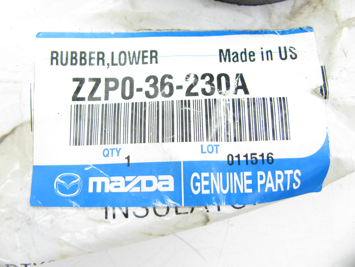 NEW OEM Mazda ZZP0-36-230A Truck Frame Lower Cab Mount Bushing - 98-10 Pickup