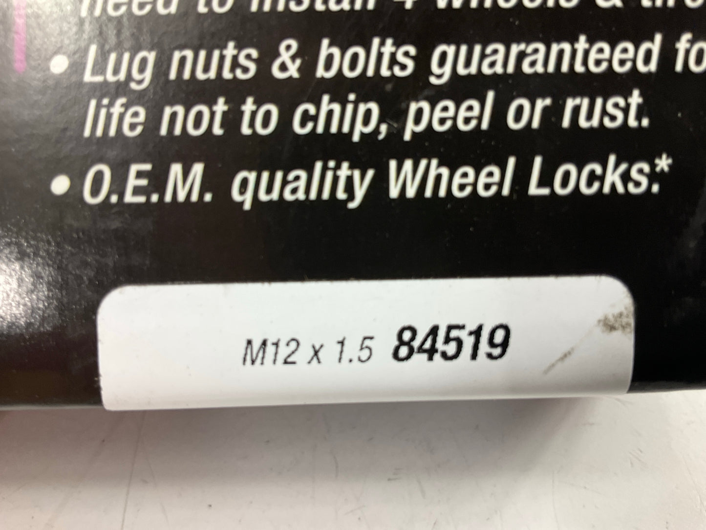 McGard 84519 5 Lug Hex M12x1.5 Wheel Lug Nuts & Lock Install Kit (Under Hub Cap)