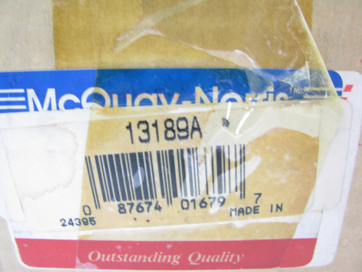 Mcquay-norris 13189A Suspension Control Arm Shaft Kit - Front Upper
