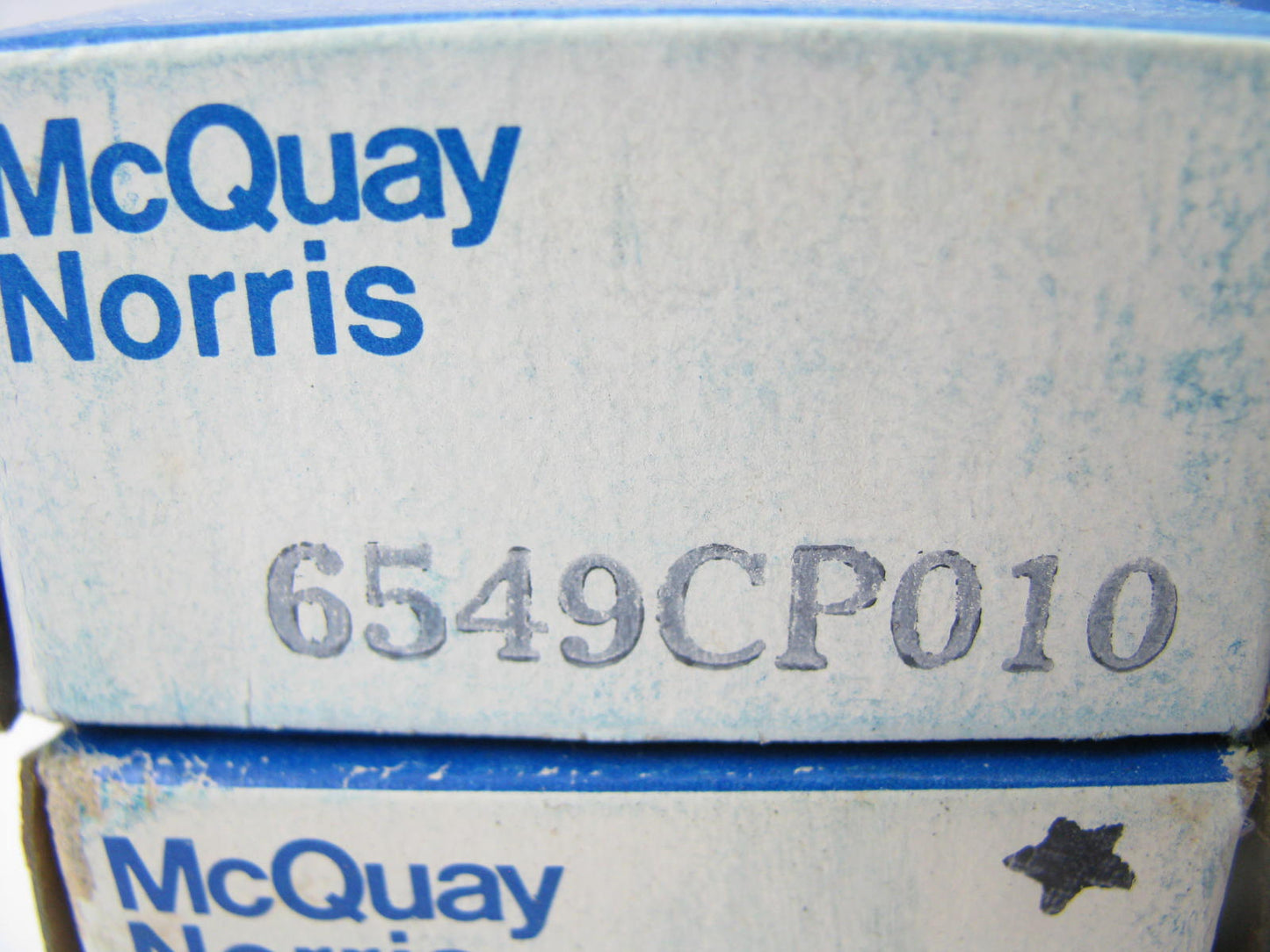 Mcquay-norris 6549CP . 010 Connecting Rod Bearings Set Of Eight