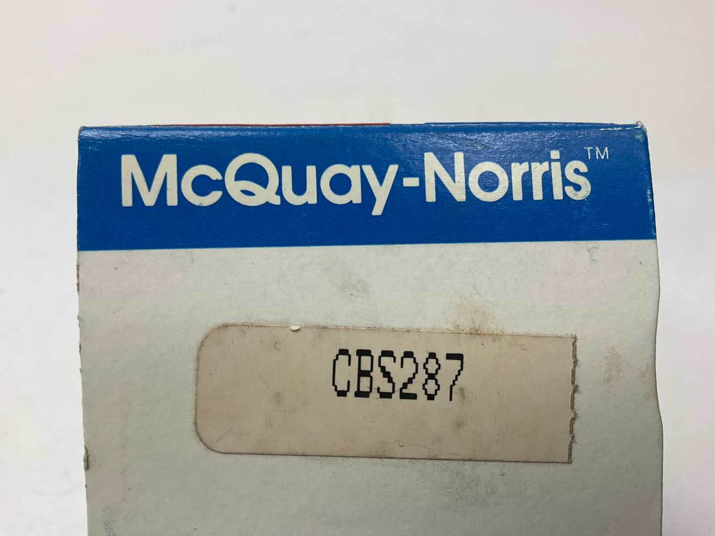 Mcquay-norris CBS287 Camshaft Bearings 1980-1995 Buick 3.0L 3.3L 3.8L 4.1L-V6