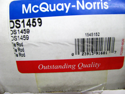 Mcquay-norris DS1459 Front Right Inner Tie Rod End For 1998-1999 Ram 2500 3500