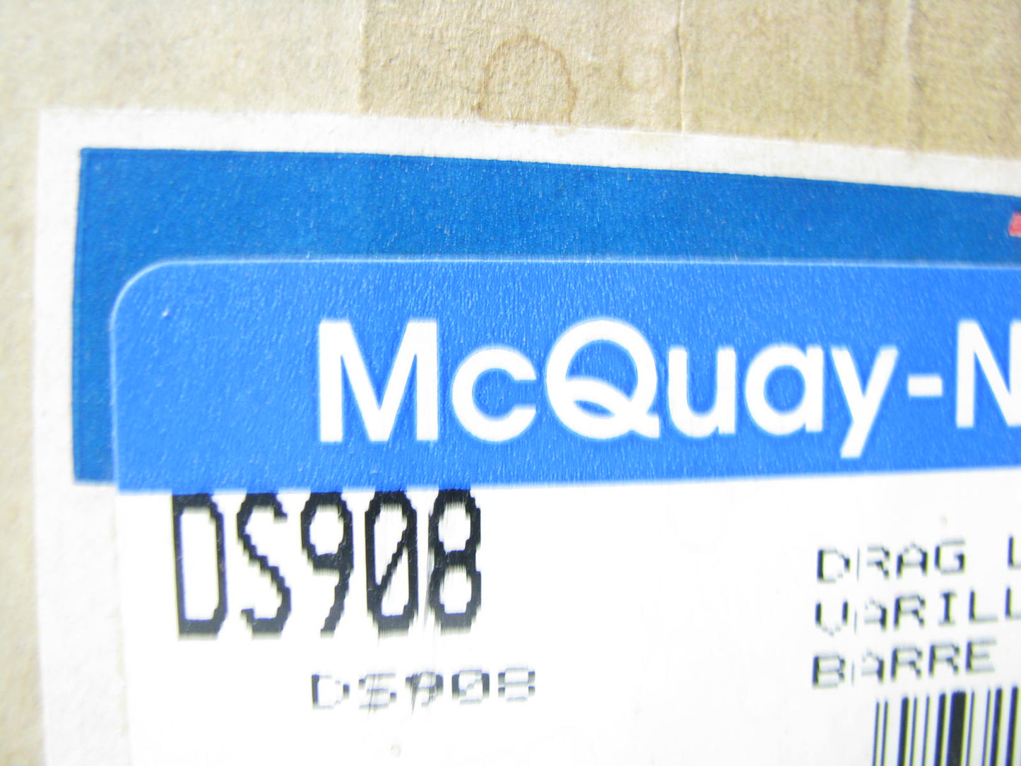 Mcquay-norris DS908 Sterring Drag Link For 80-91 Ford LTS LN LS LT LNT Series