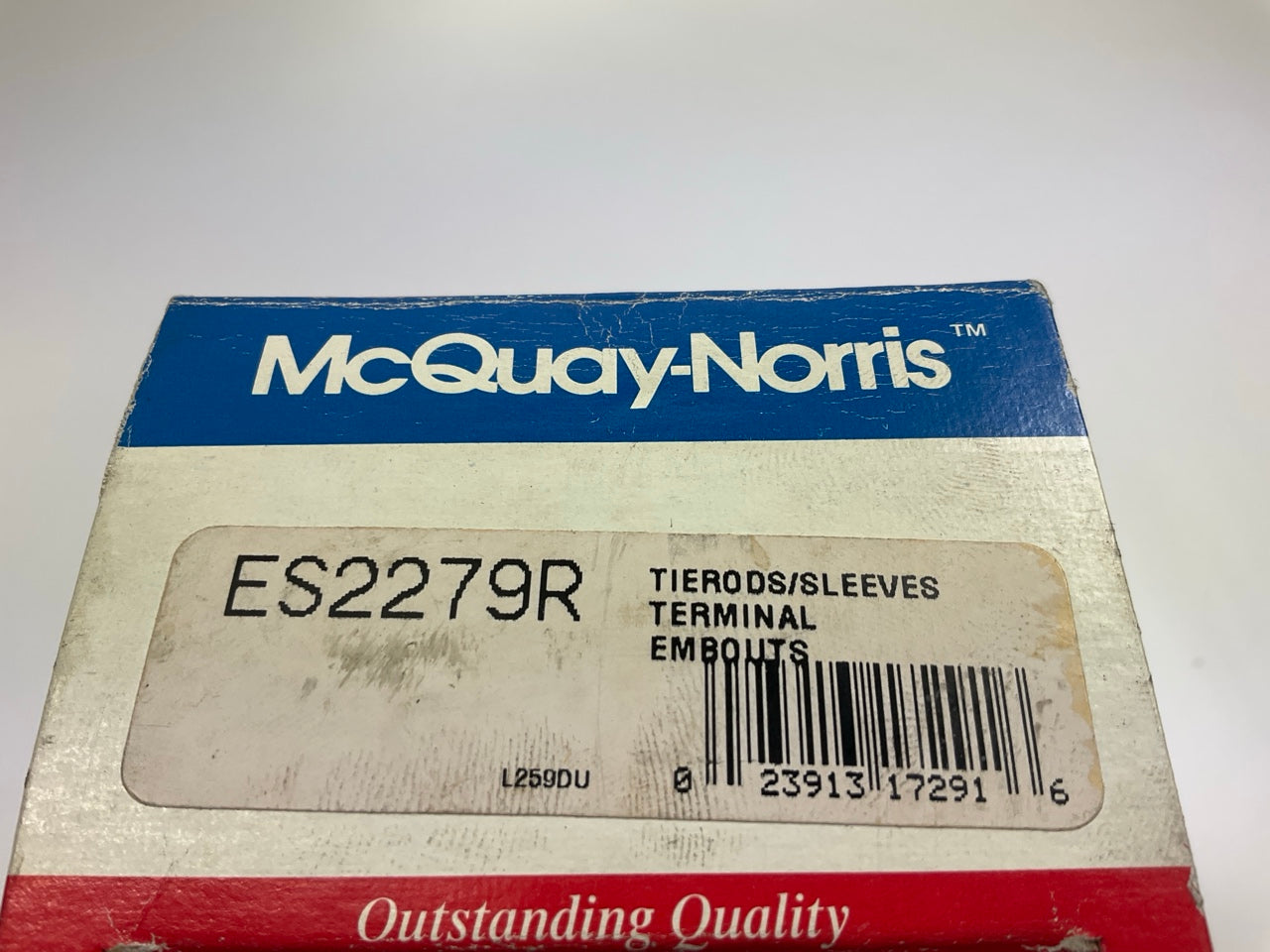 McQuay-Norris ES2279R INNER Steering Tie Rod End - 1982-1986 Toyota Celica