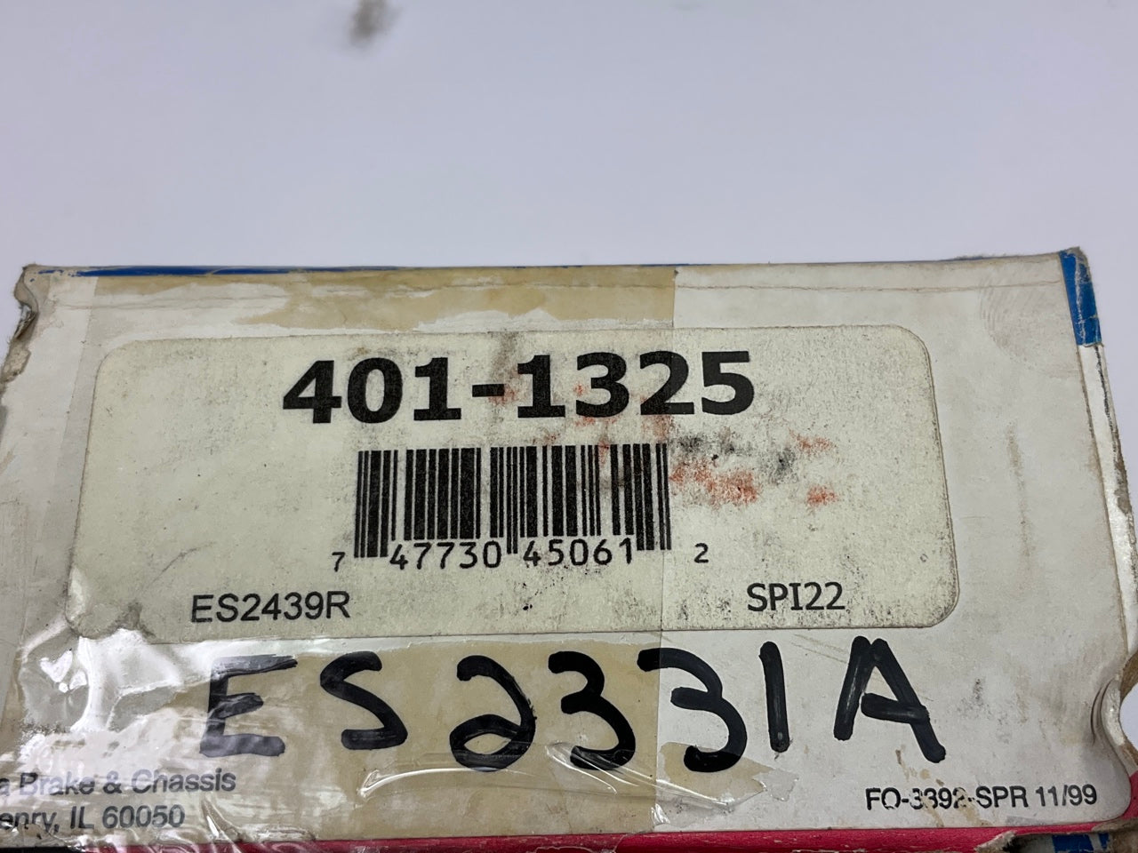 Mcquay-norris ES2439R Front Right Outer Steering Tie Rod End