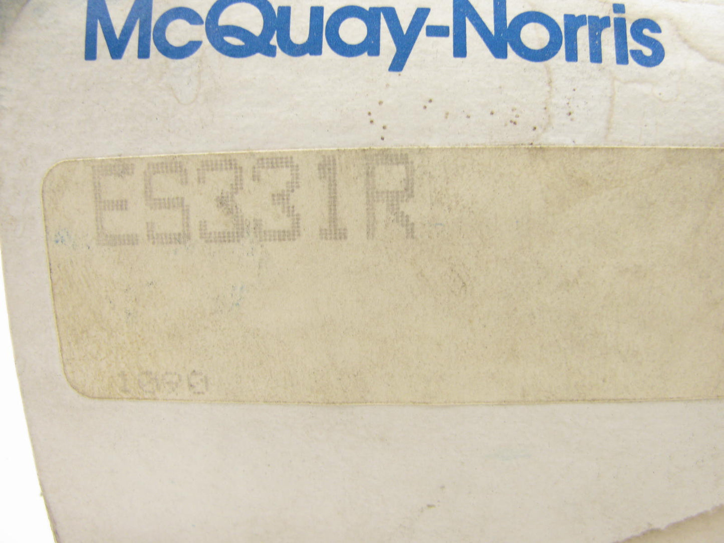Mcquay-norris ES331R Front Right Outer Tie Rod End - 1968-1970 GMC Chevy VANS