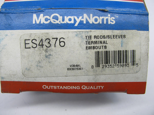 Mcquay-norris ES4376 Front Left Inner Steering Tie Rod End 97-01 Cadillac Catera