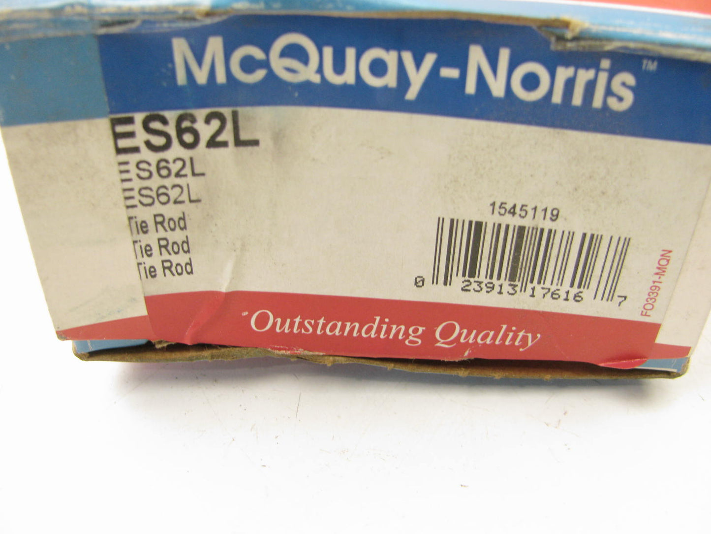 Mcquay-norris ES62L LEFT OUTER Steering Tie Rod End