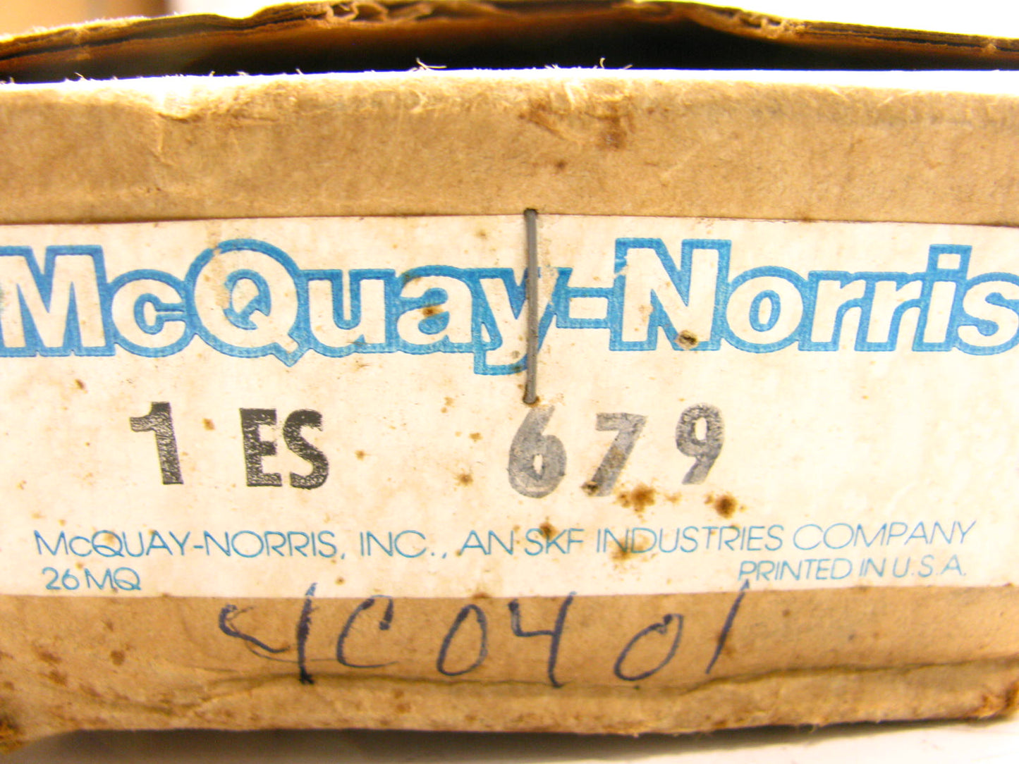 Mcquay-norris ES679 POWER Steering Center Link 63-64 Olds Saginaw Design RP25736