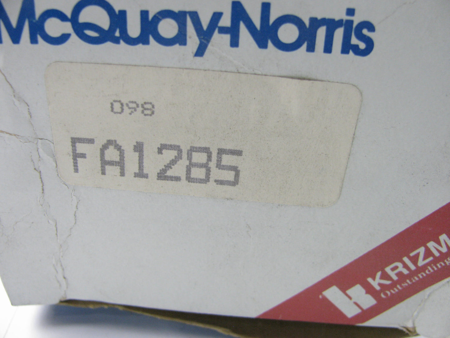 Mcquay-norris FA1285 Suspension Ball Joint - Front Upper
