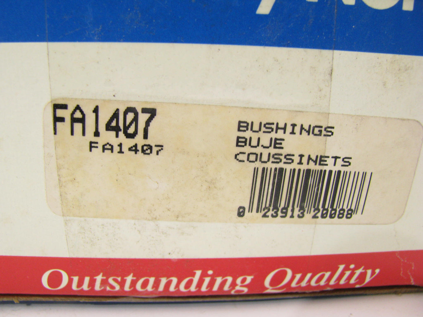 (2) Mcquay-norris FA1407 Suspension Stabilizer Bar Bushing Kit, Front