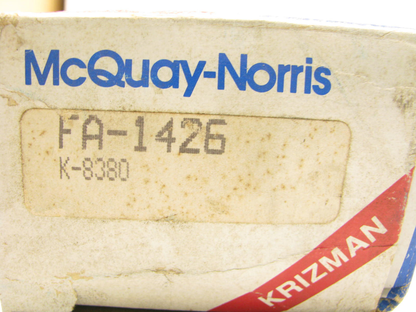 Mcquay-norris FA1426 FRONT Suspension Stabilizer Sway Bar Bushing Kit