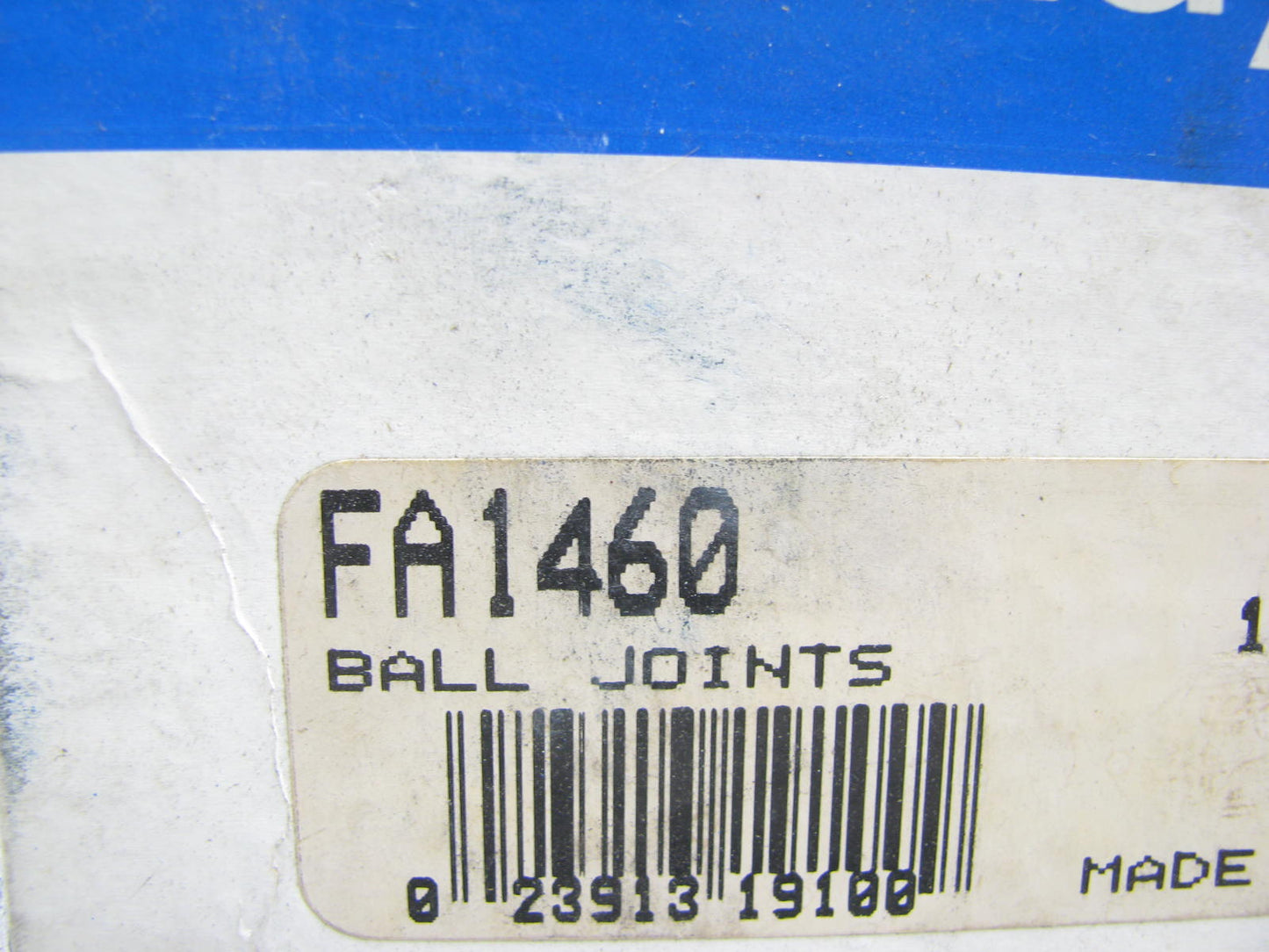 Mcquay-norris FA1460 FRONT UPPER Suspension Ball Joint