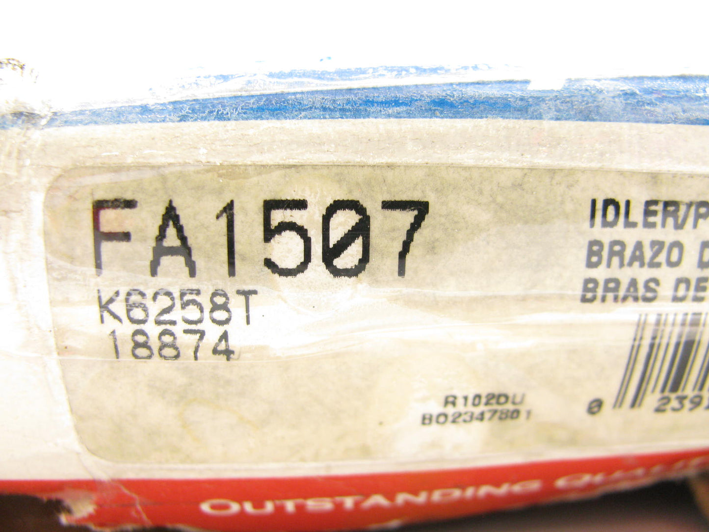 Mcquay-norris FA1507 Left Steering Idler Arm 1985-1990 Astro & Safari RWD