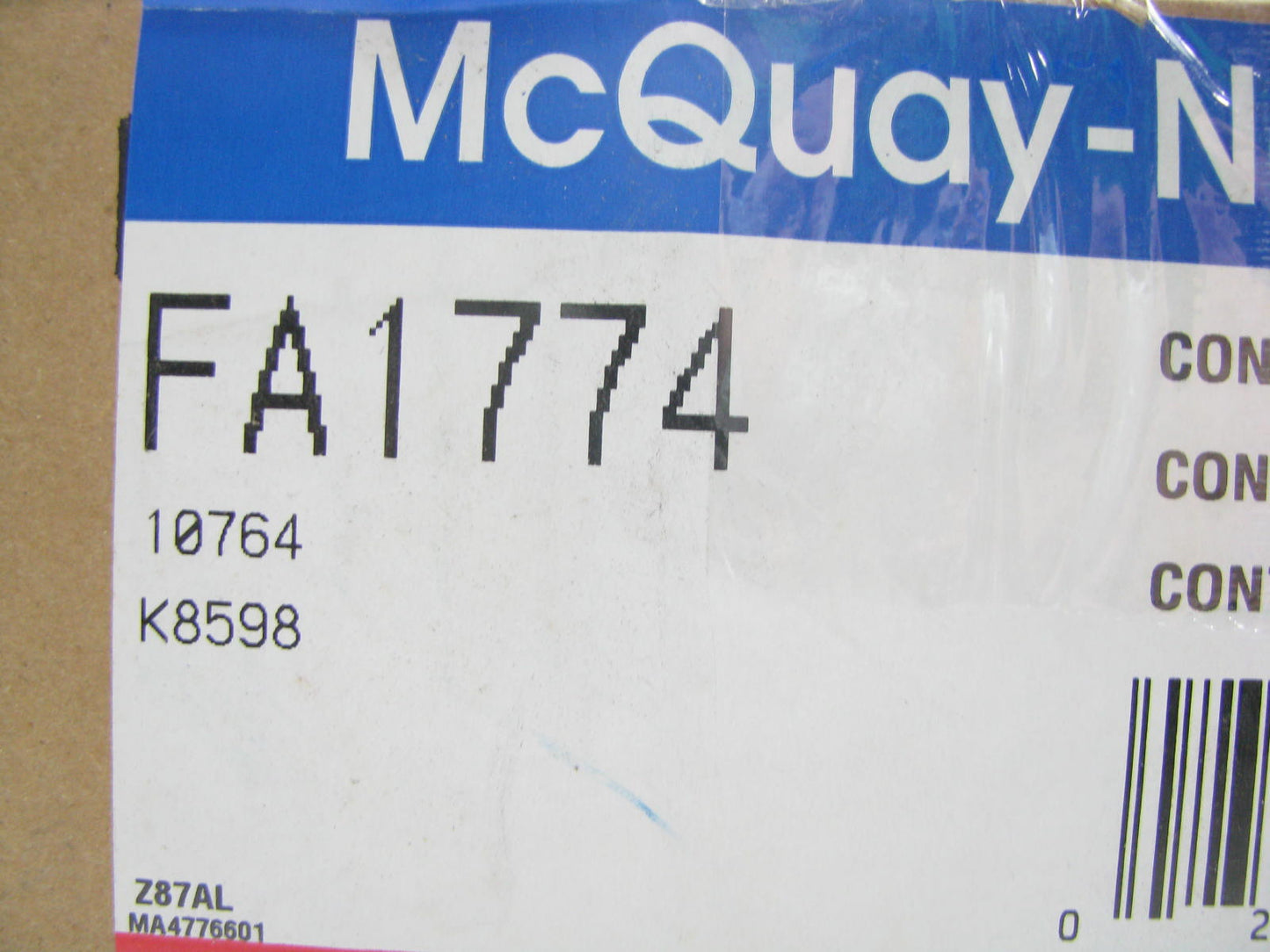 Mcquay-norris FA1774 Front Right Upper Suspension Control Arm W/ Ball Joint