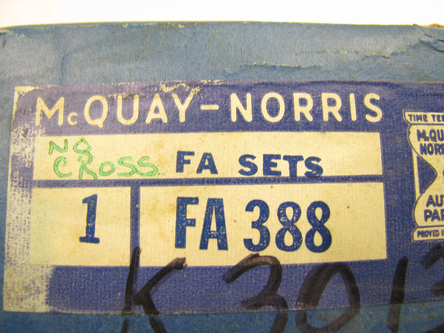 Suspension Control Arm Support Front Mcquay-norris FA388