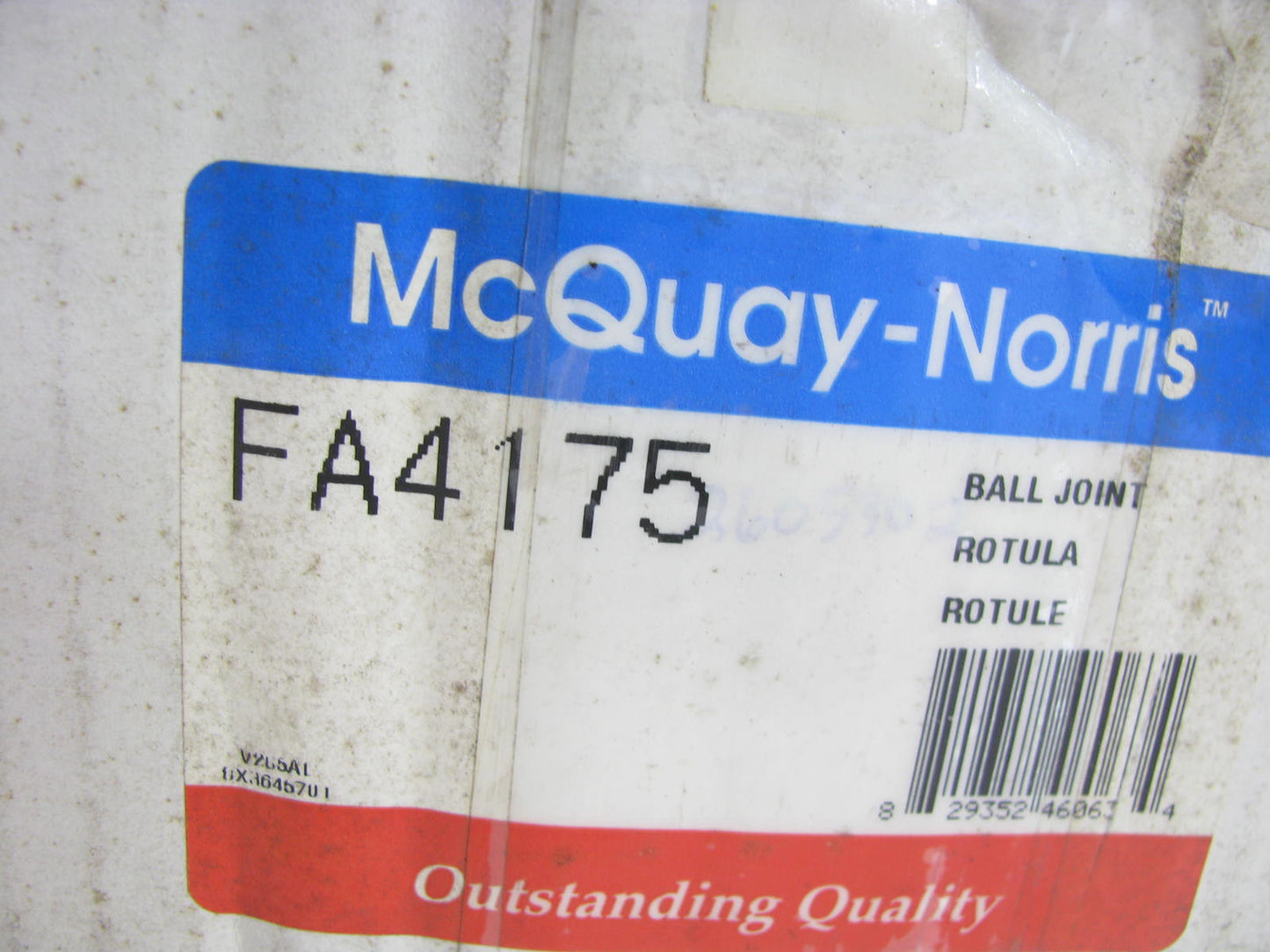 Mcquay-norris FA4175 Suspension Ball Joint Front Right Upper 98-02 Honda Accord