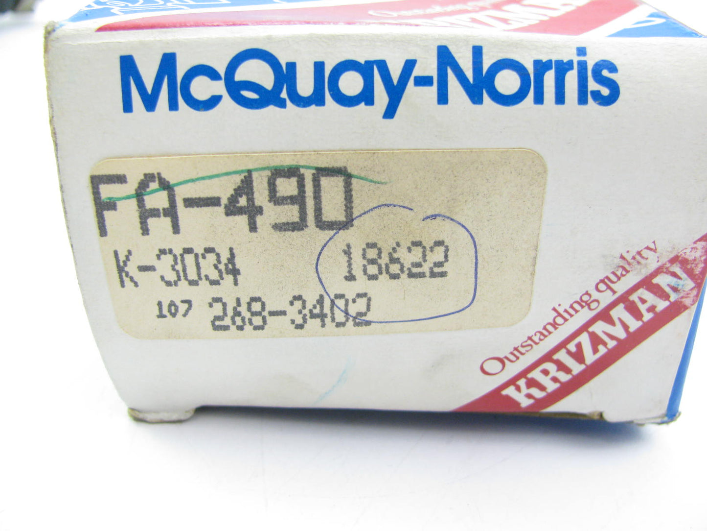 Mcquay-norris FA490 Steering Idler Arm For 1964-1966 AMC Classic, 66-69 Rebel
