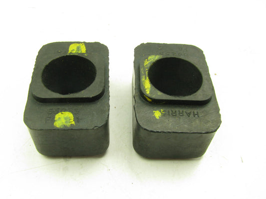 (2) Mcquay-norris FA497 Strut Rod Bushings For 1972-73 IHC 1010 1975 Travelall