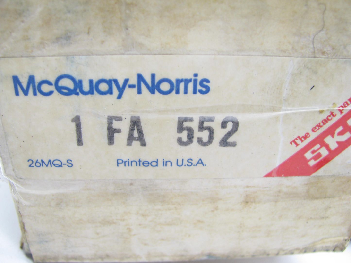 (x2) Upper Control Arm Shaft Mcquay-norris FA552 For Various 1965 Oldsmobile