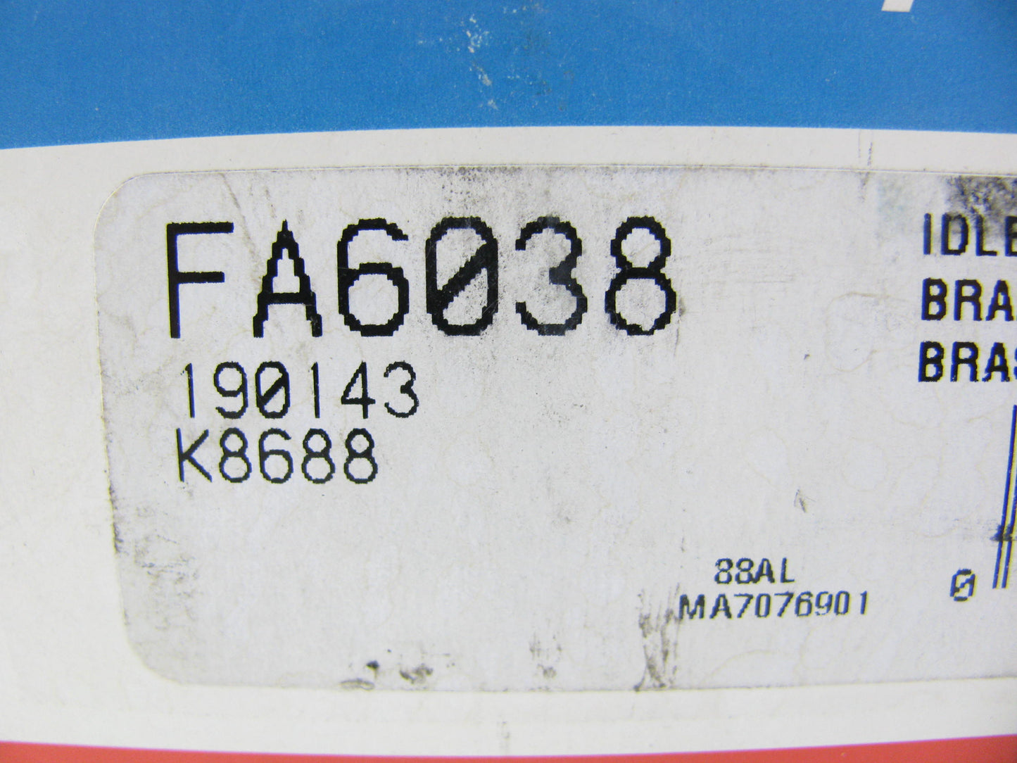 Steering Pitman Arm McQuay-Norris FA6038