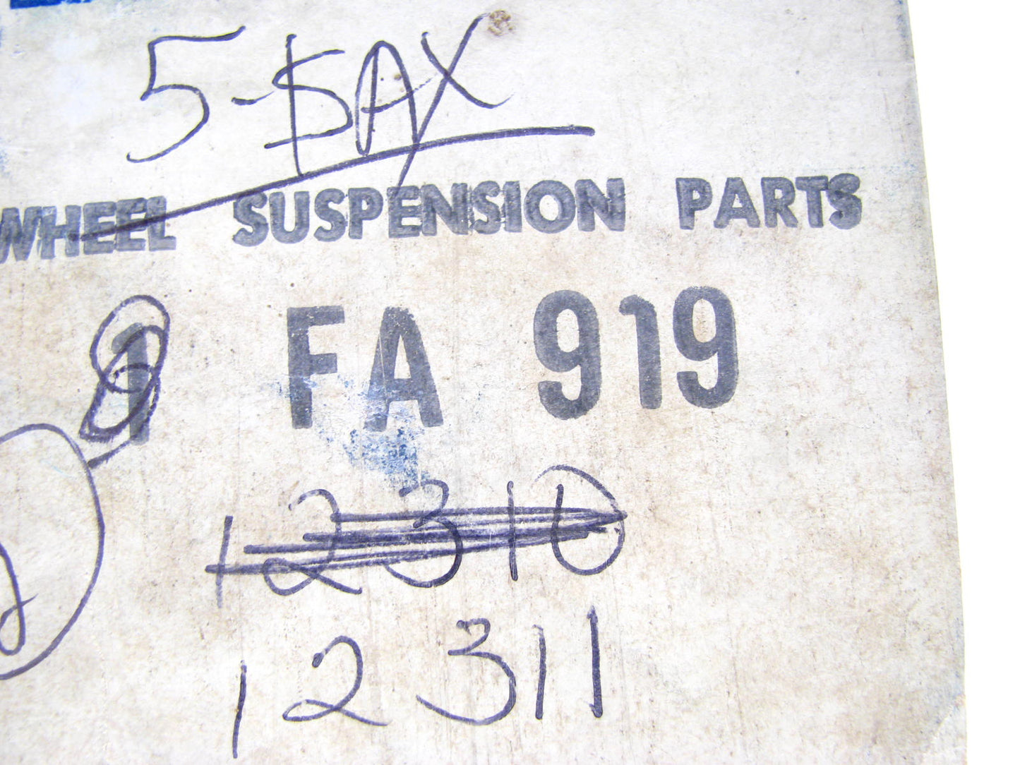 (2) Suspension Control Arm Bushings Front Upper Mcquay-norris FA919