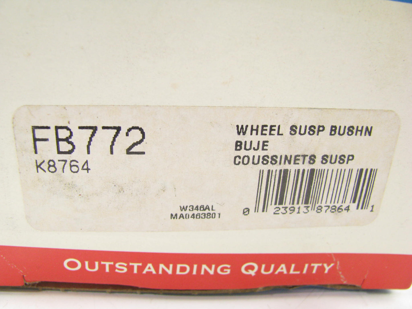 Mcquay-norris FB772 FRONT LOWER REARWARD Suspension Control Arm Bushing