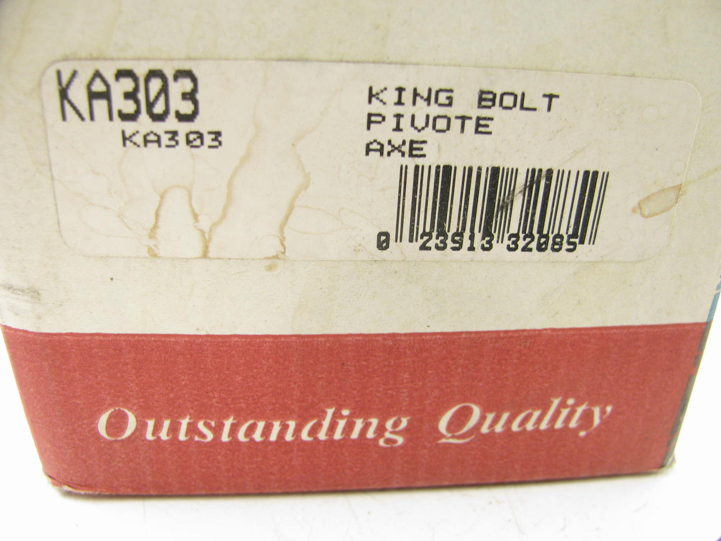 Mcquay-norris KA303 Steering King Pin Bolt Set For 1973 Dodge RM400
