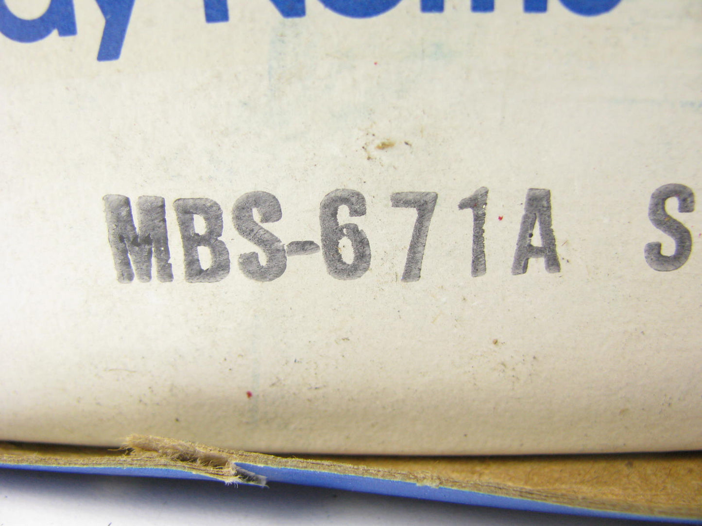 Mcquay-norris MBS-671A Main Bearings Set STD Size 75-80 Chevrolet GMC 400