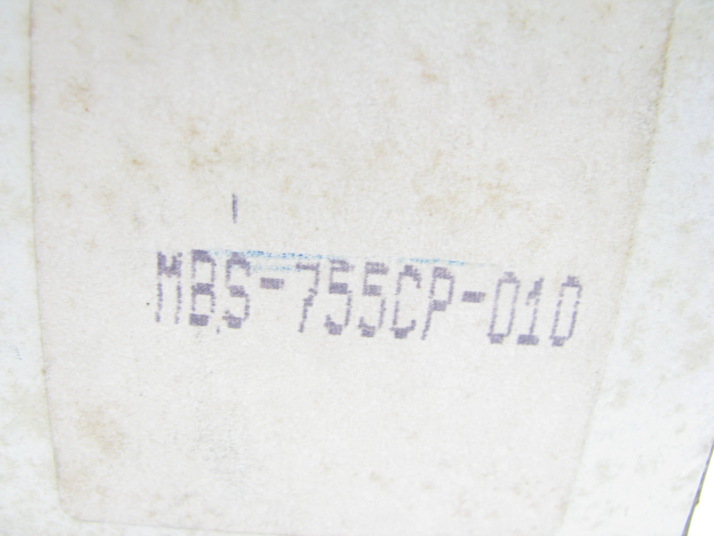 Mcquay-norris MBS-755CP-010 Main Bearings .010'' For 1968-74 Datsun 1.6L 1.8L-L4